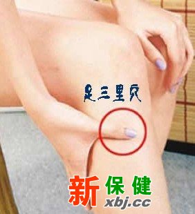 按摩穴位來(lái)緩解消化不良