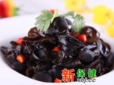 黑木耳清肺益氣